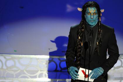 Ben Stiller con look Avatar