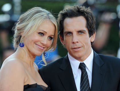 Ben Stiller y su esposa Christine Taylor.