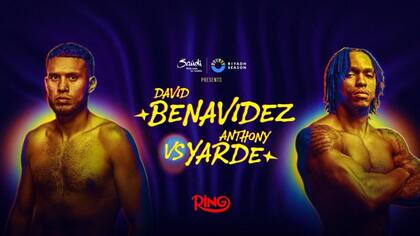 Benavidez se enfrentará a Yarde en noviembre (DAZN)