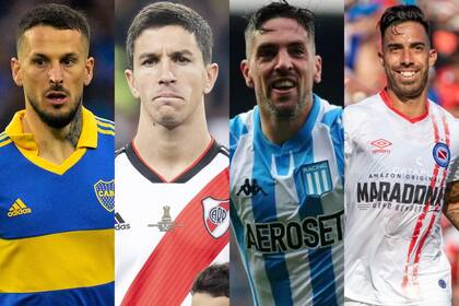Benedetto, Fernández, Hauche y Avalos, los puntos fuertes de los equipos argentinos que siguen en competencia en la Copa Libertadores