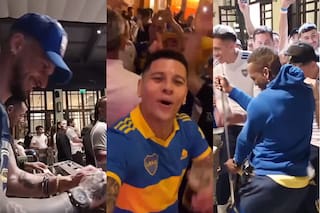 La intimidad de los festejos: Varela DJ, Benedetto percusionista y Advíncula, rey del meneadito