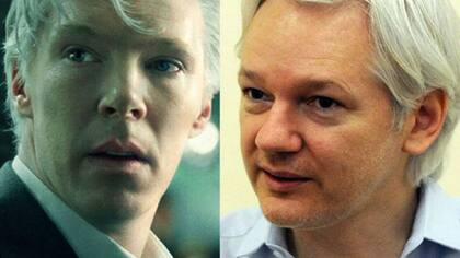 Benedict Cumberbatch como Julian Assange