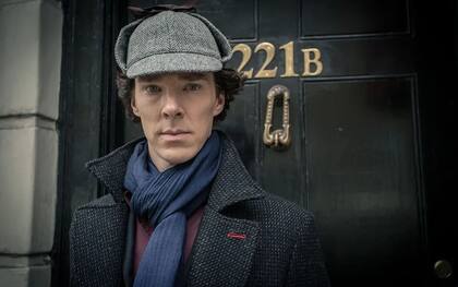 Benedict Cumberbatch en Sherlock Holmes , la serie