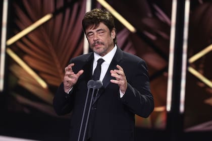 Benicio del Toro, ganador del Premio de Honor
