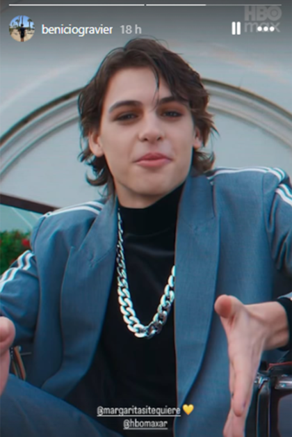 Benicio Gravier anunció este nuevo paso en su carrera artística a través de las redes sociales