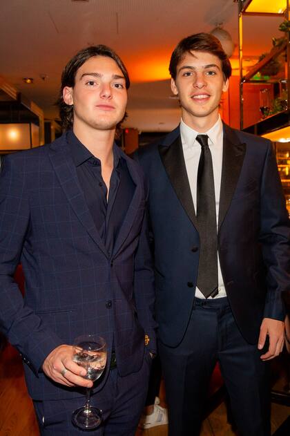 Benicio Gravier y Diógenes Ustariz.