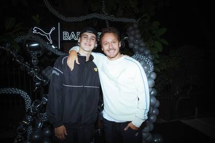 Benja y Bauti Vicuña full style PUMA.