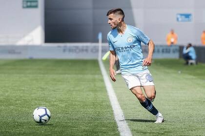 Benjamín pudo jugar en Manchester United y en Barcelona, pero en su momento eligió el City después de haber comenzado en las inferiores de Vélez