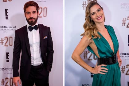 Benjamín Alfonso y Pía Slapka, de punta en blanco, para la gala de E. Potrísimos los dos