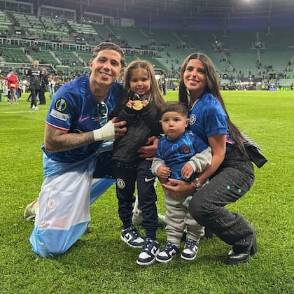 Benjamín, el hijo de Enzo Fernández y Valentina Cervantes se convirtió en toda una celebridad (Foto: Instagram @enzojfernandez)