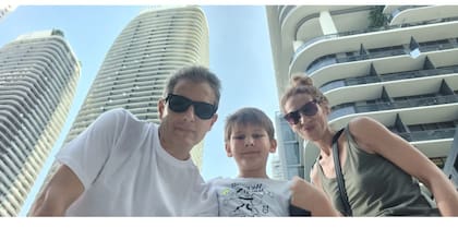 Benjamín Equiza es hijo de Soledad Heit y Andrés Equiza