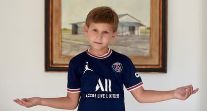 Benjamín Equiza tiene 11 años y cursa el segundo año del secundario