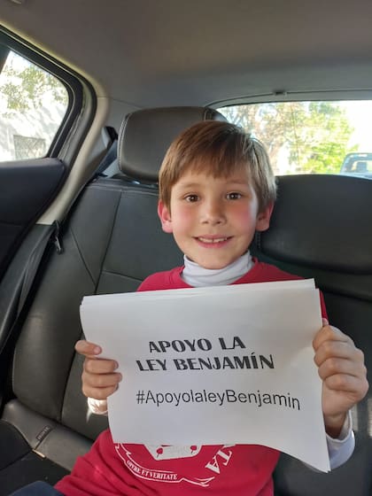 Benjamín fue protagonista de un proyecto de ley histórico que busca la inclusión de niños y niñas con Altas Capacidades