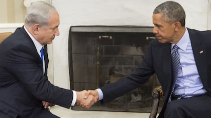 Benjamin Netanyahu y Barack Obama