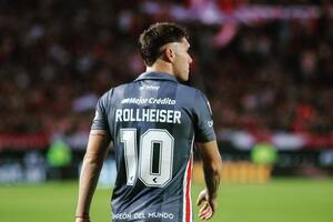 Benjamín Rollheiser es el futbolista más destacado de Estudiantes y uno de los mejores del fútbol argentino