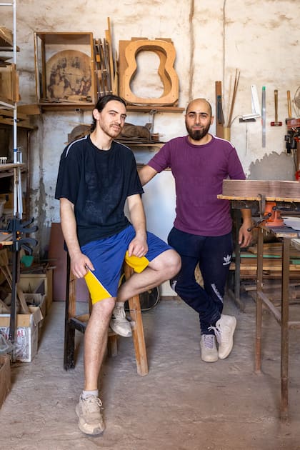 Benjamín Rufino y Agustín Bravo se conocieron jugando al basquet
