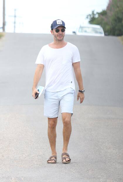 Benjamín Vicuña disfruta de unos días en Punta del Este