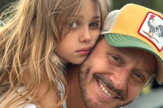 El saludo a la distancia de Benjamín Vicuña a su hija Magnolia por su cumpleaños