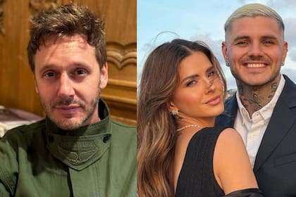 Benjamín Vicuña habló de la China Suárez y Mauro Icardi (Foto: Instagram @benjaminvicuna.ok / @sangrejaponesa)