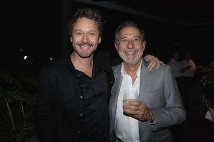 Benjamín Vicuña junto a Guillermo Francella, ícono de la ficción nacional