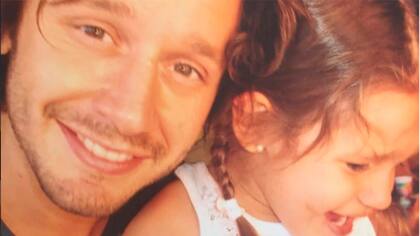 Benjamín Vicuña junto a su hija, Blanca, fallecida en 2012