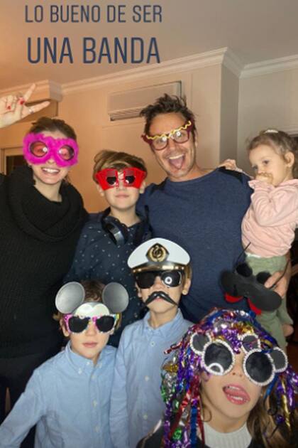 Benjamín Vicuña subió una storie a su Instagram donde se mostró feliz por el octavo cumpleaños de su hijo Beltrán