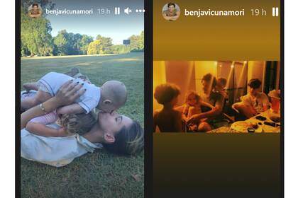 Benjamn Vicua tambin poste imgenes de su fin de semana soado y as desminti cualquier tipo de pelea con la China