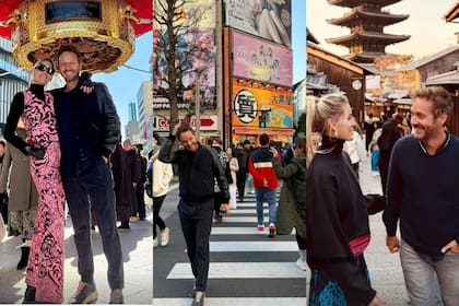Benjamín Vicuña y Anita Espasandín disfrutan de sus días en Japón (Foto: Instagram @benjaminvicuna.ok)