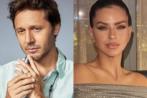 Benjamín Vicuña y el "palito" para la China Suárez (Foto: Instagram/@benjaminvicuna.ok @sangrejaponesa)