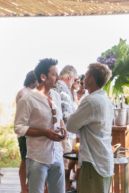 Benjamín Vicuña y Franco Masini