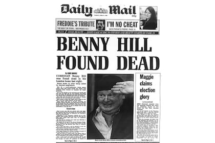 Benny Hill murió el 20 de abril de 1992