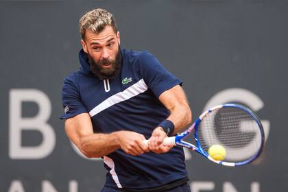 El tenista francés Benoit Paire nunca pasa inadvertido.