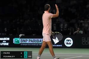 El tenista francés que perdió en 37 minutos y tuvo una actitud provocativa con el público