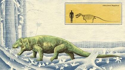 Benoit piensa en el Anteosaurus como el guepardo de su época