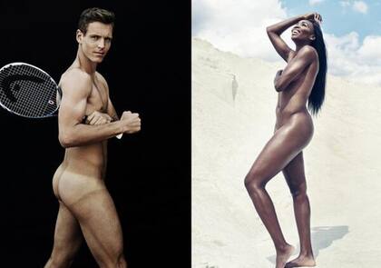 Berdych y Venus posaron años anteriores