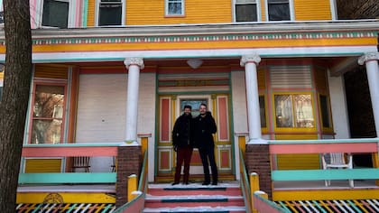 Bergantino y González compraron la casa en 2022 y prometieron respetar su estilo