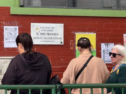 Bergoglio cursó los estudios primarios en la Escuela Coronel Cerviño