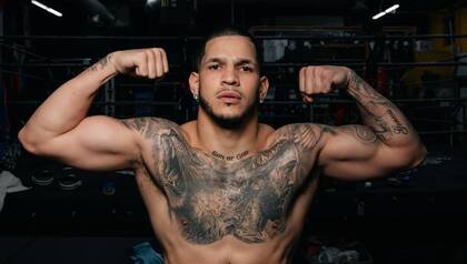 Berlanga durante su preparación para un combate Foto: .@edgarberlanga