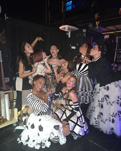 Bermeo audicionó dos veces para Wicked sin éxito, pero logró quedar seleccionada en su tercer intento