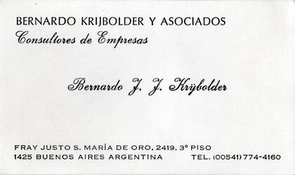 Bernard buscaba un lugar en el mercado argentino.