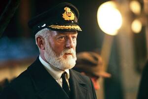 Bernard Hill en el rol del capitán del Titanic. Imagen con fines ilustrativos.