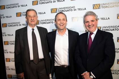Bernardo Kosacoff, Ernesto Tenembaum y Juan José Cruces