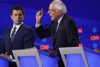 Bernie Sanders se mostró sólido en el debate demócrata