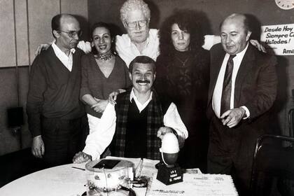 Berugo Carámbula, otro más de sus compáñeros de trabajo