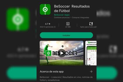 BeSoccer ofrece un gran servicio gratuito (Captura)