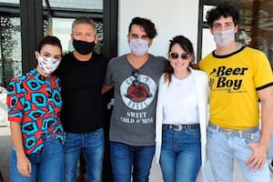 Besos en pandemia: Agustina Cherri, Gonzalo Heredia y Esteban Lamothe hablaron del inicio de las grabaciones de la nueva tira de Polka