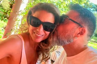 El romántico mensaje que Rolando Barbano le dedicó a Marina Calabró en el día de su cumpleaños