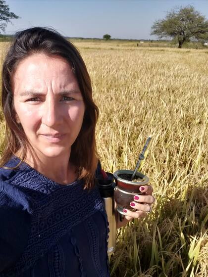 Betiana Bel sufrió pérdidas en arroz en Esquina, Corrientes