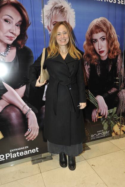 Betina O'Connell posó con su gran sonrisa para los flashes