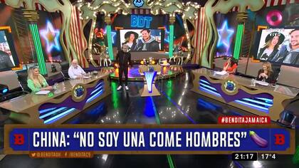 Beto Casella y sus panelistas en el clásico ciclo de informes Bendita, espacio al que no lo ayuda la baja audiencia del resto de la programación de elnueve